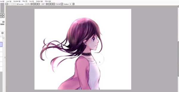 Anime coloring paint tool sai