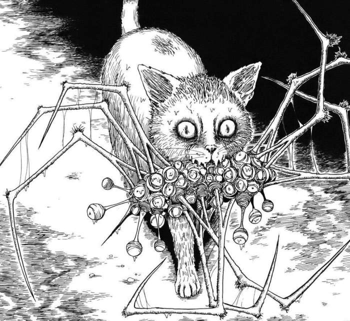 Junji ito collection a horror coloring book