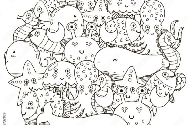 Coloring books for girls cute animals