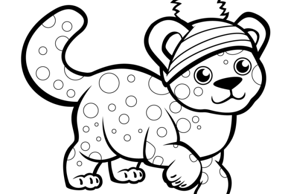 Cute coloring pages of animals of cheetahs