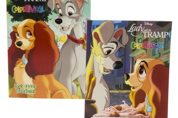 Lady and the tramp coloring book