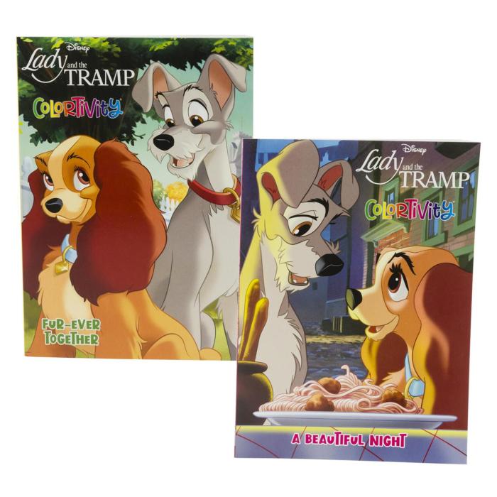 Lady and the tramp coloring book