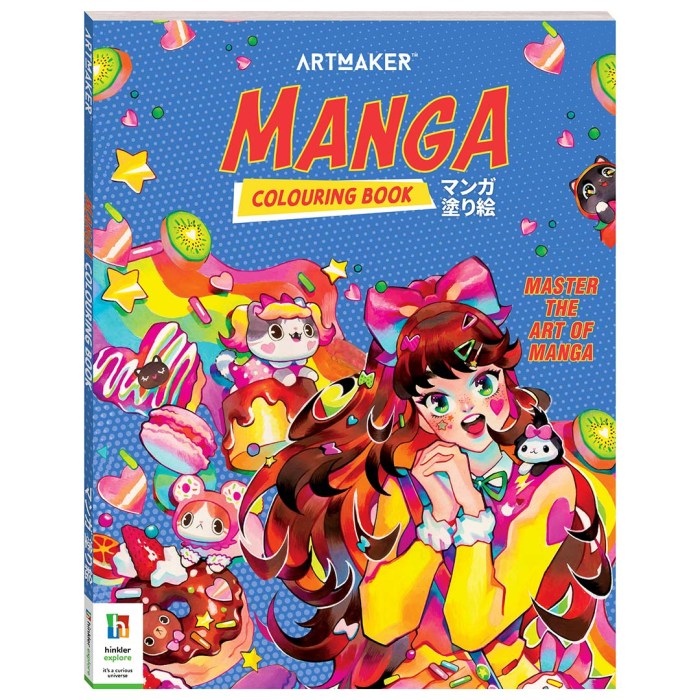 Anime coloring book 2