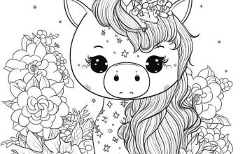 Animal coloring pages megafauuna