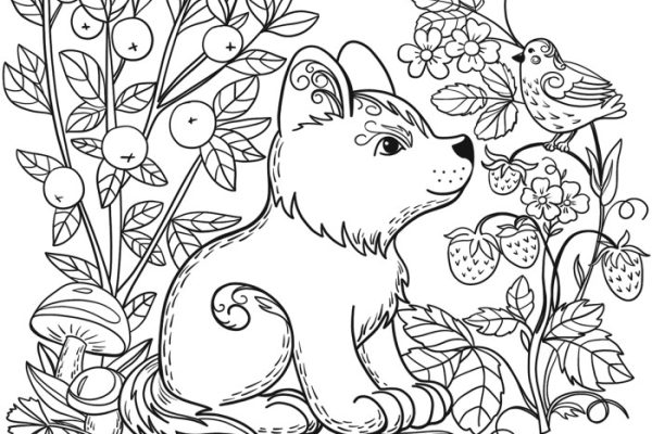 Animal coloring sheets free