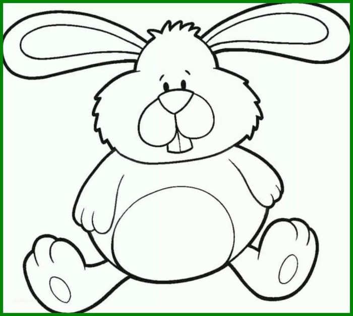 Coloring pages rabbit color cartoon rabbits printable lovely print getcolorings