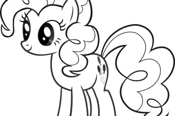 Anime coloring pages my little pony