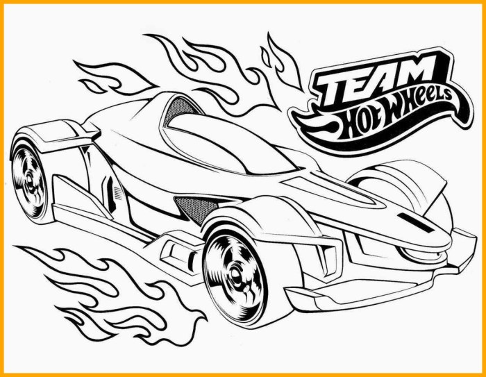 Race car coloring book