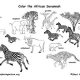 Free african animal coloring sheets