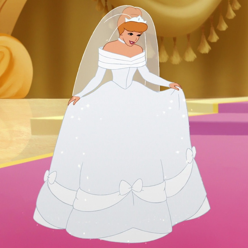 Disney cinderella wedding dress