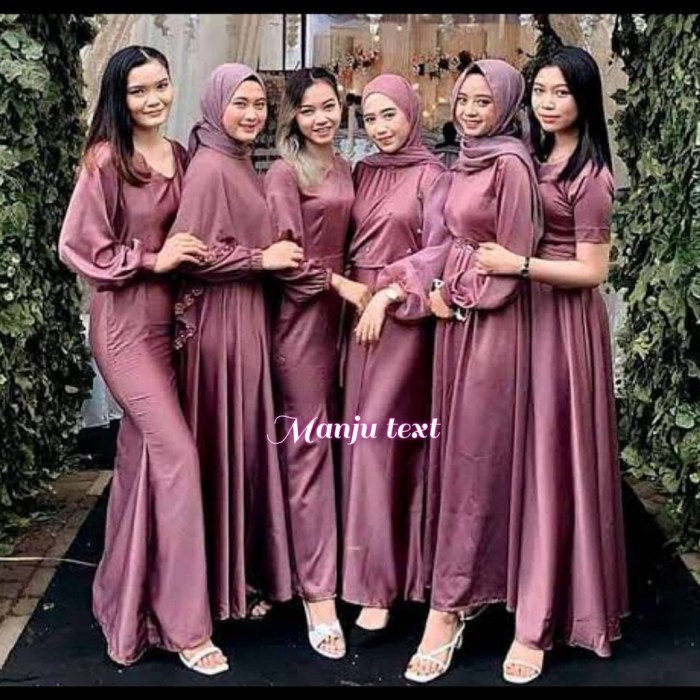 Wedding dress for bridesmaid