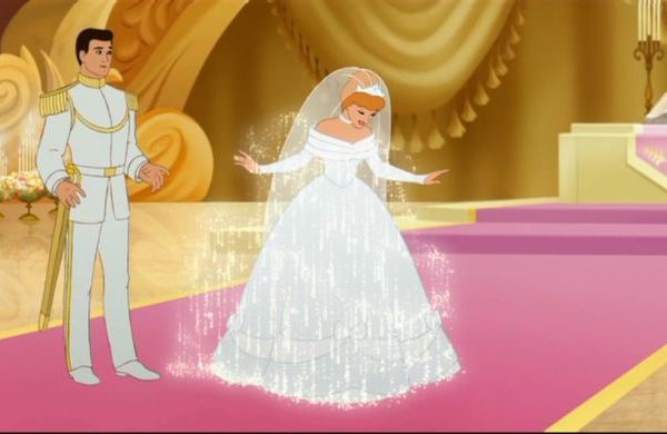 Disney cinderella wedding dress