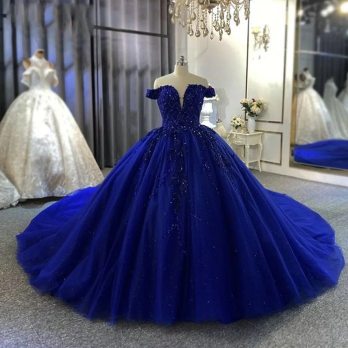 Dark blue dress for wedding guest