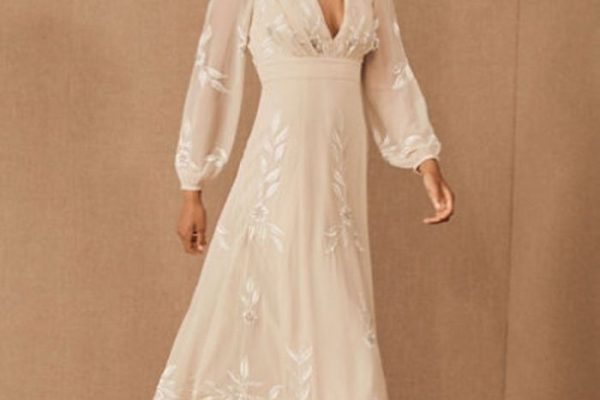 Non white wedding dresses for older brides