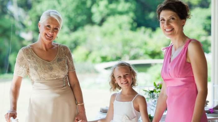 Wedding dresses for guests over 60