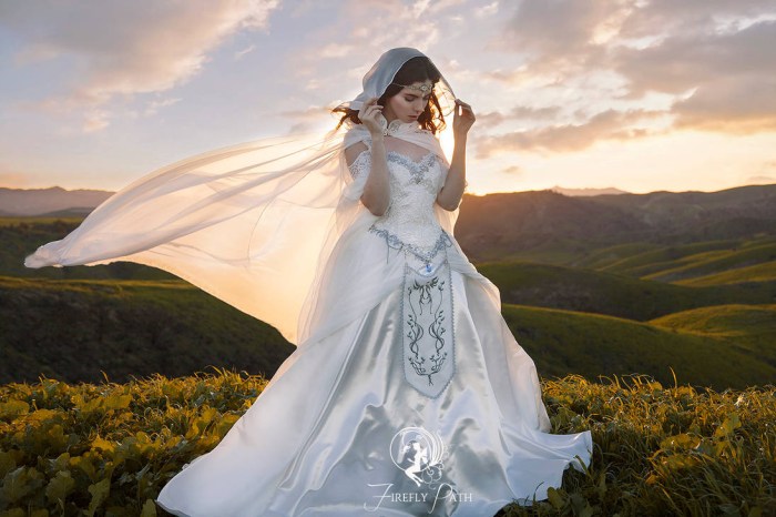 Legend of zelda wedding dress