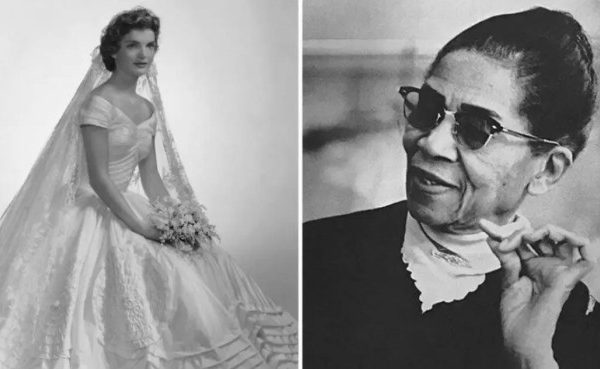 Jackie kennedy's wedding dress