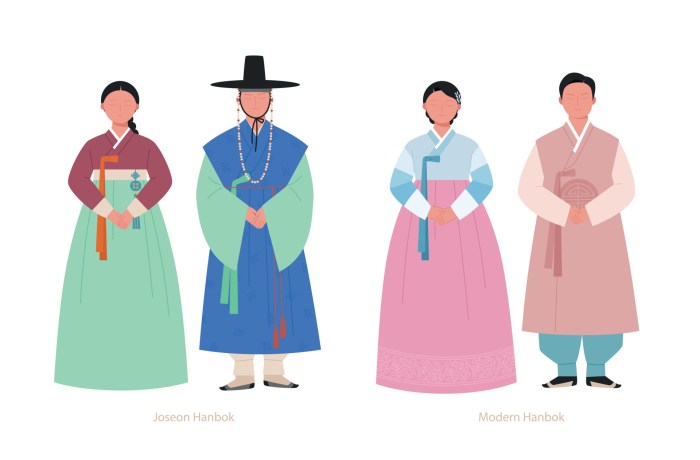 Traditional korean wedding dresses