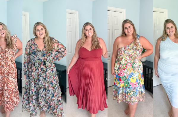 Plus size ladies wedding guest dresses