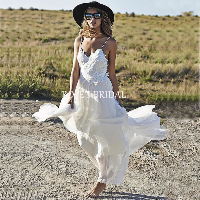 Discount beach wedding dresses