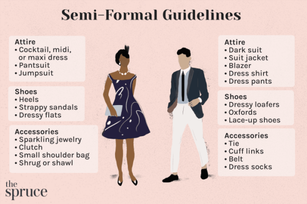 Wedding casual dress code