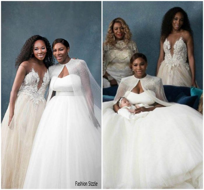 Venus williams dress wedding